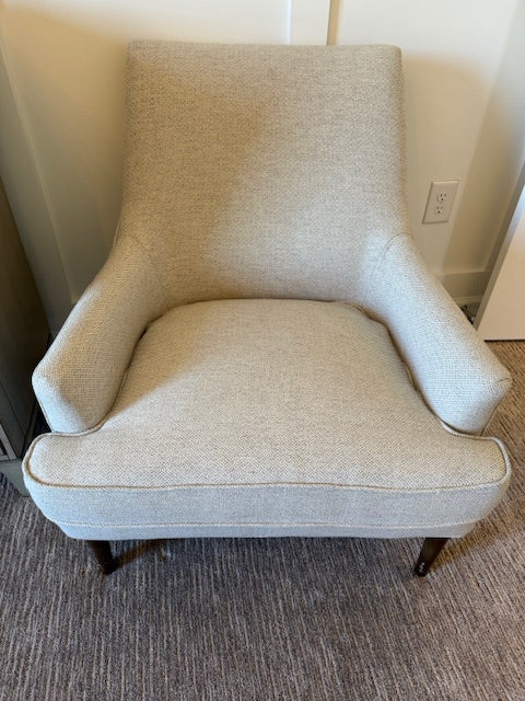 Four Hands GREY Fabric Club Chair 31x22x32