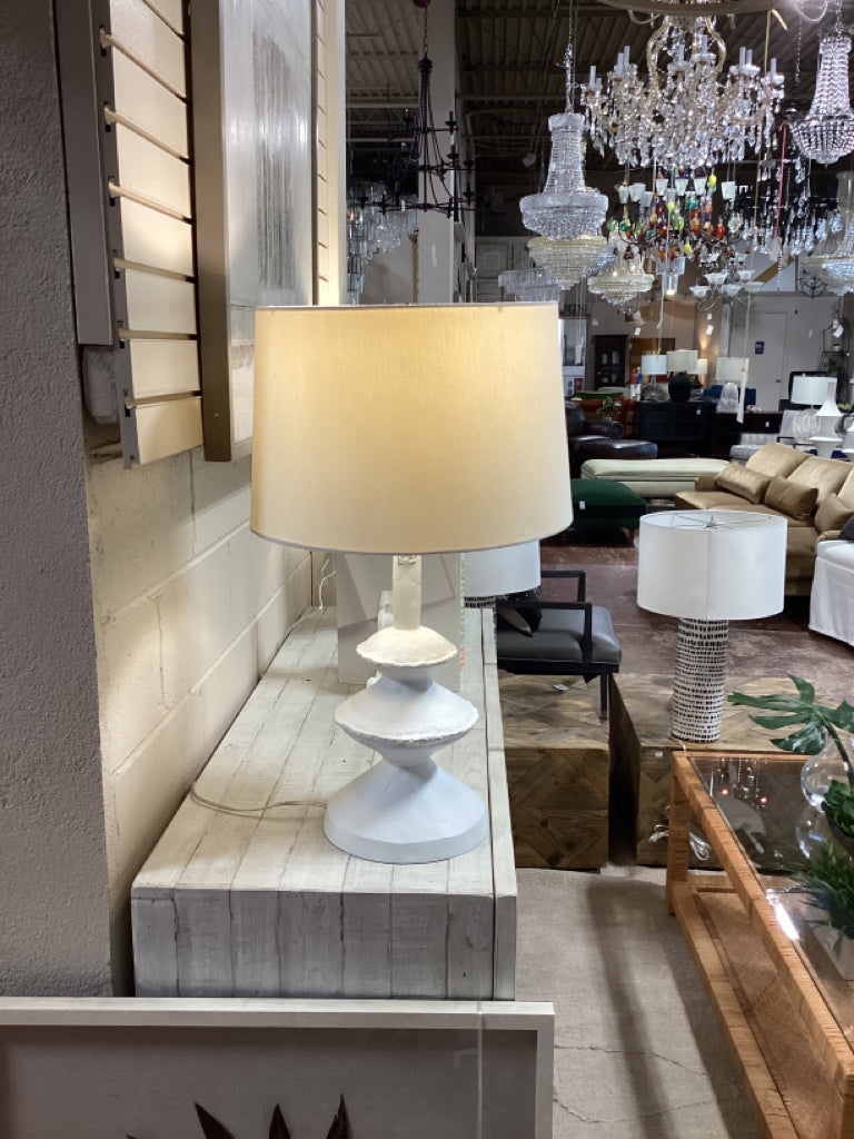 Regina Andrew White Hope Table Lamp 16x28   EACH