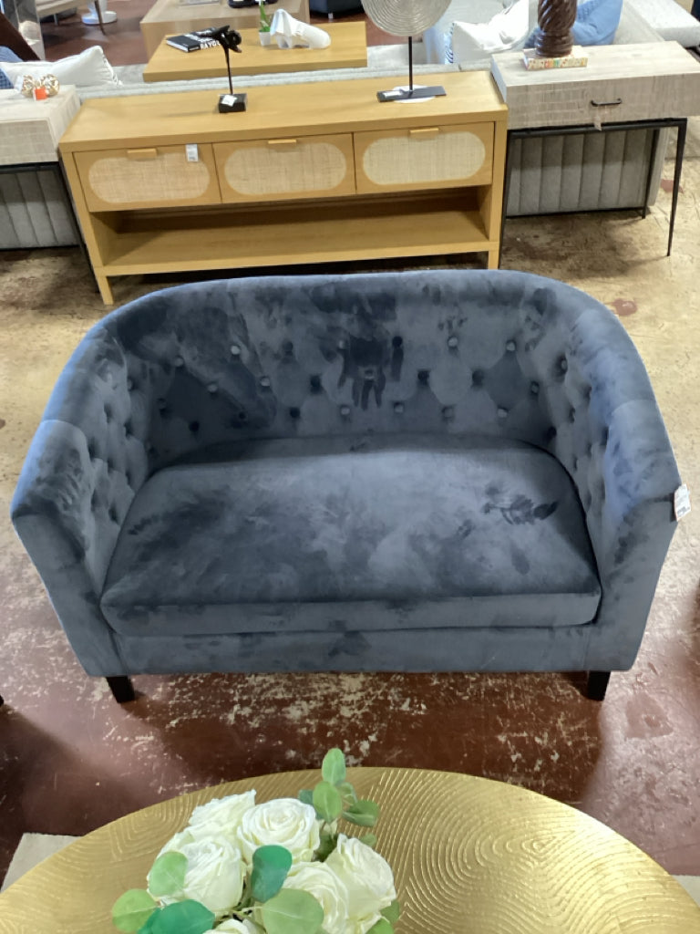 Modway GREY Velvet Sofa /Loveseat 48x22x29