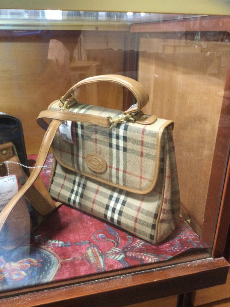 Burberry Nova Check Shoulder Bag