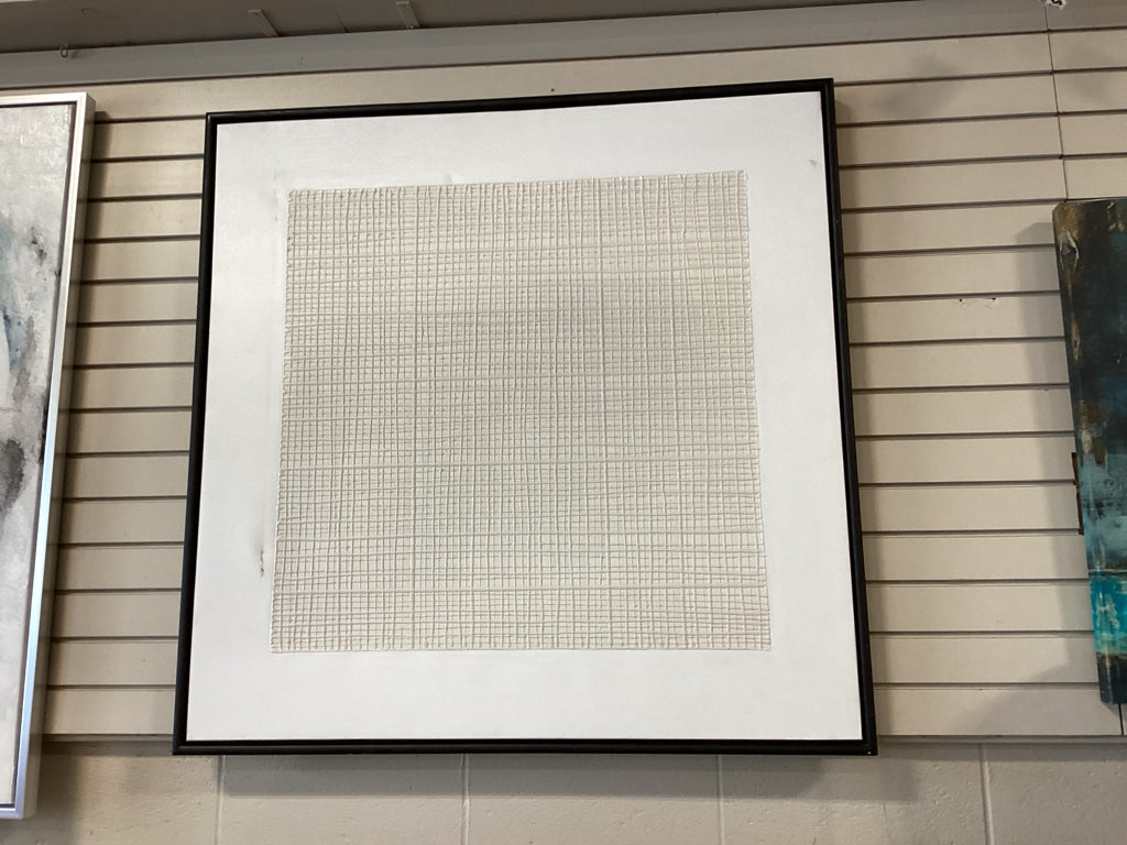Uttermost "Gridlock Textured Print" 42x42
