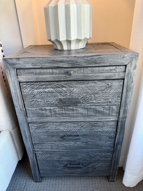 Four Hands Reclaimed Wood Caminito GREY Nightstand