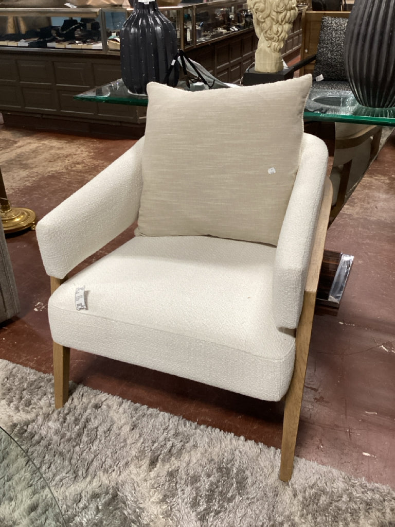 Four Hands Dexter Chair-Gibson White 27x24x28
