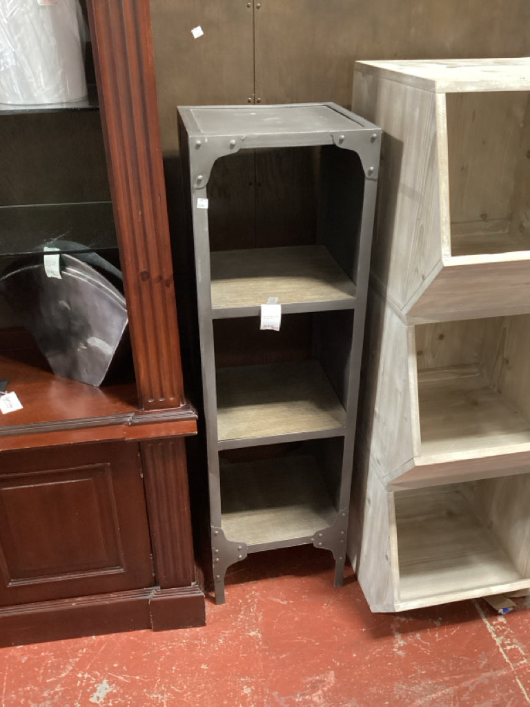 Metal 5 Shelf Cabinet 13x14x47 1/2