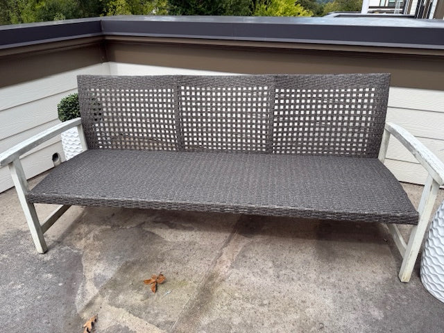 Outdoor 3 Seat  Bench 71x23x32 Brown