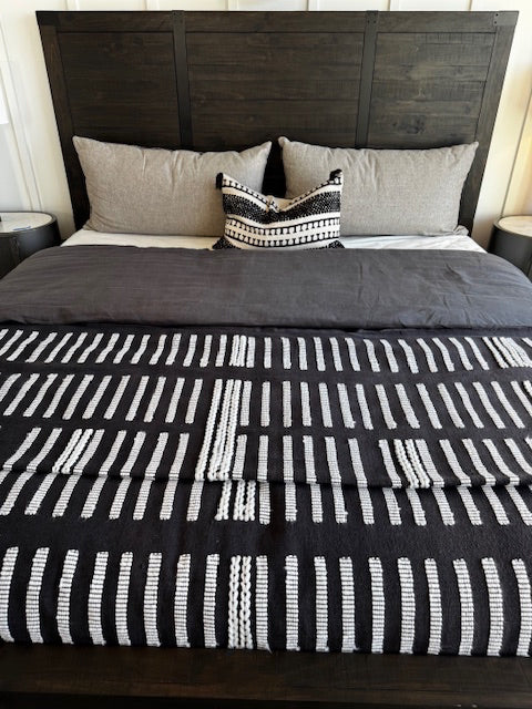 KING bedding set : Comforter with blanket and 2 king shams