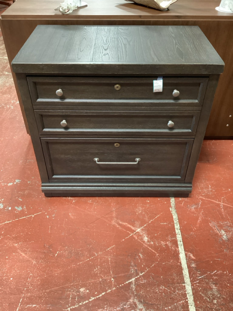 Harvest Home Chalkboard Bunching Lateral File Cabinet 34"W x 20.25"D x 32.75"H -