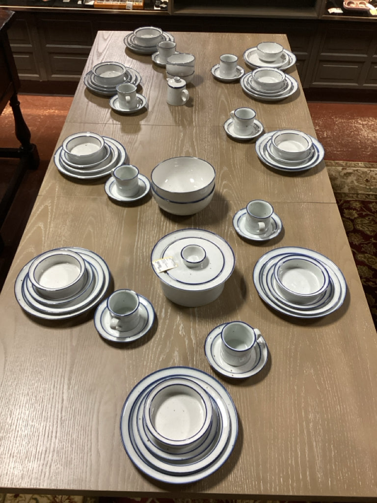 Dansk Generation Blue Mist Set of China (57) Pieces