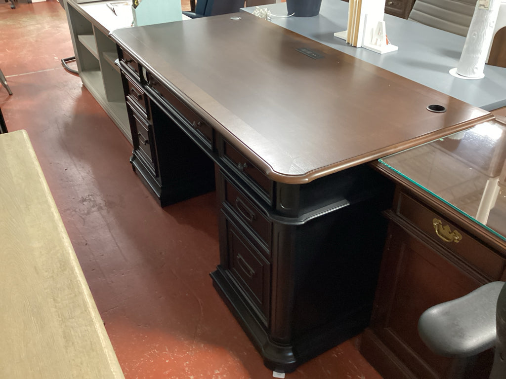 Roanoke Distressed Black Credenza 66"W x 31.8"D x 31"H -