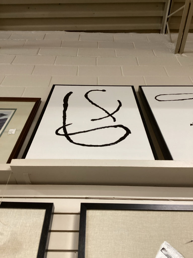 Wendover Art Group "She Questioned Everything" framed Art 25x37