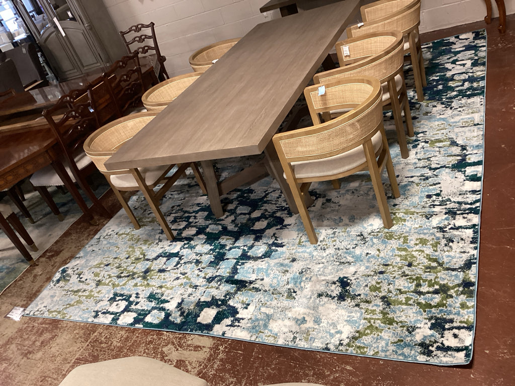 Livabliss Floransa FSA-2300 Rug Ivory/D.Green/Blue 9x12