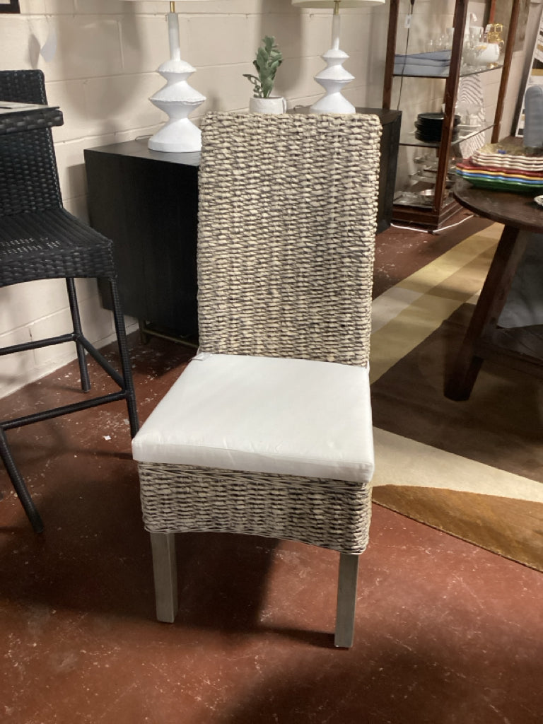 4 Hands Banana  leaf Chair with Cushion
