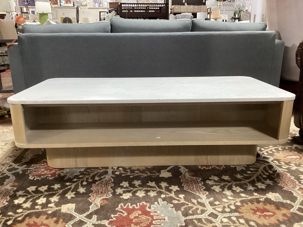 West Elm Panorama Coffee Table 52" X 25" X 15"