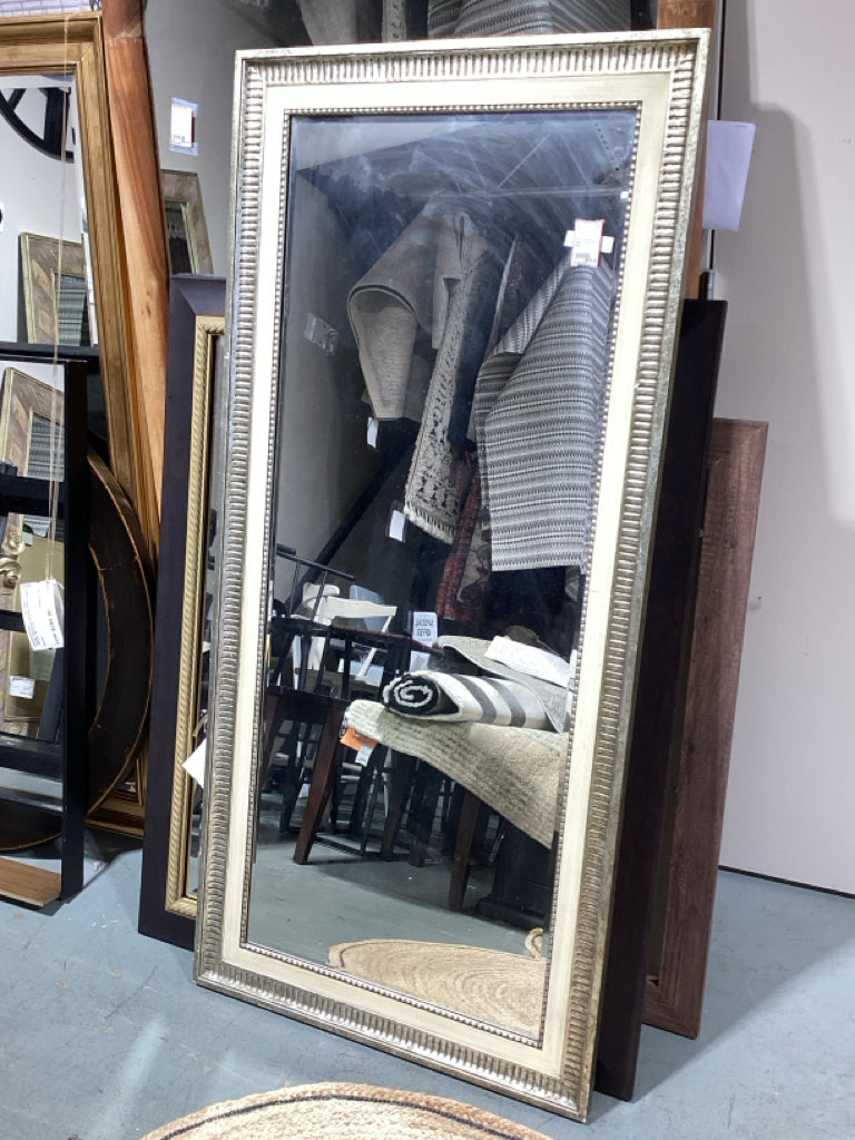 Gold Hollywood Regency style Mirror 28x60