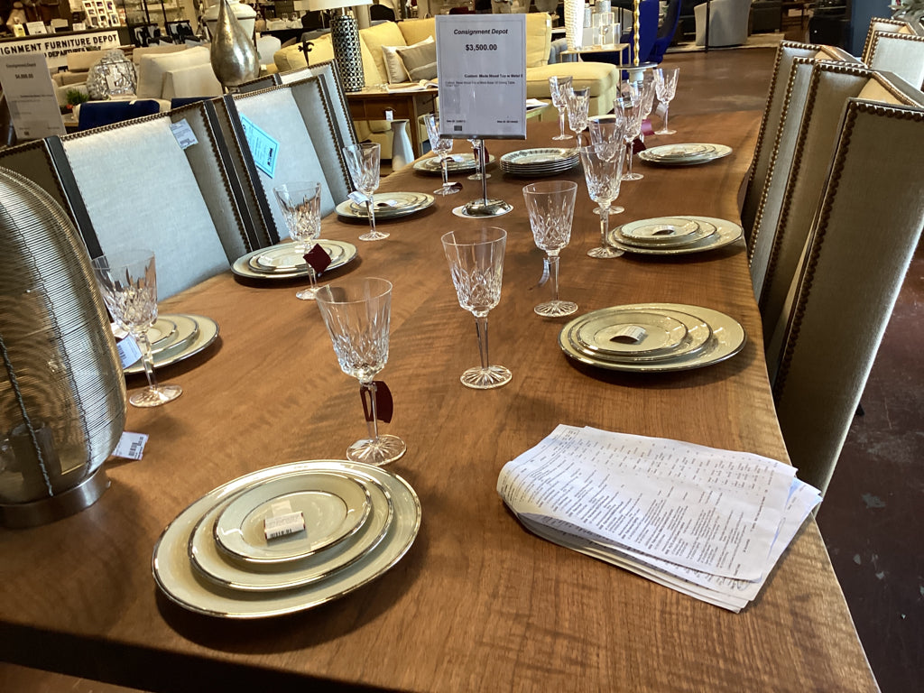 9 sets of Lenox Bone SOLITAIRE China 3 Piece Place Setting