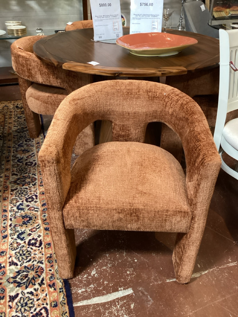 Bison Set of 4  Upholstered Dining Chairs 30.5" W x 24.3" D x 23.2   CF428XDJ