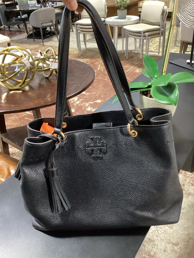 Tory Burch Black Leather Purse - Pre-Owned