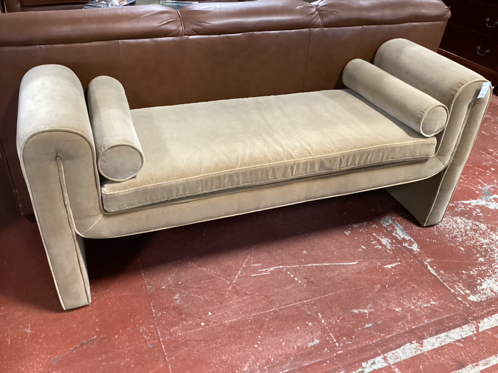 LuLu and Georgia Camel Bench 63"Wx20.5"  D66E93FH7