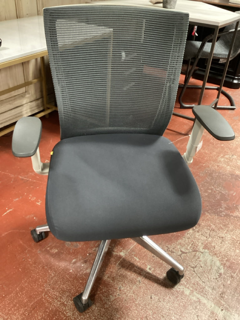 IDesk Office Chair Grey Mesh