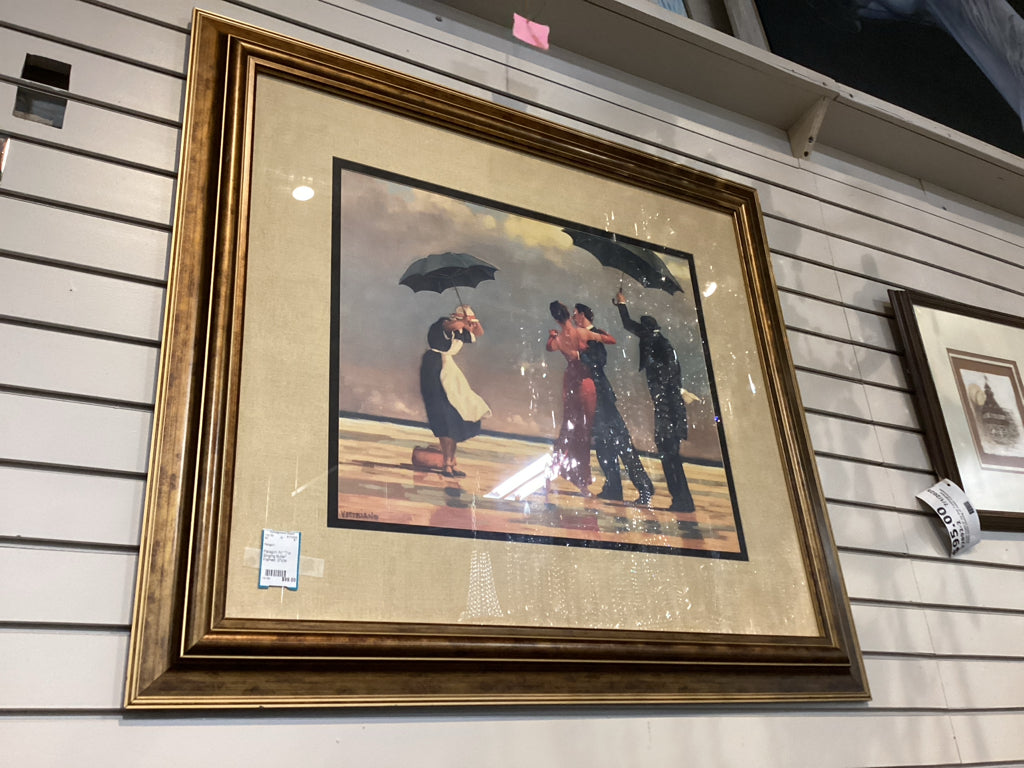Paragon Art "The Singing Butler"  Framed  37x34