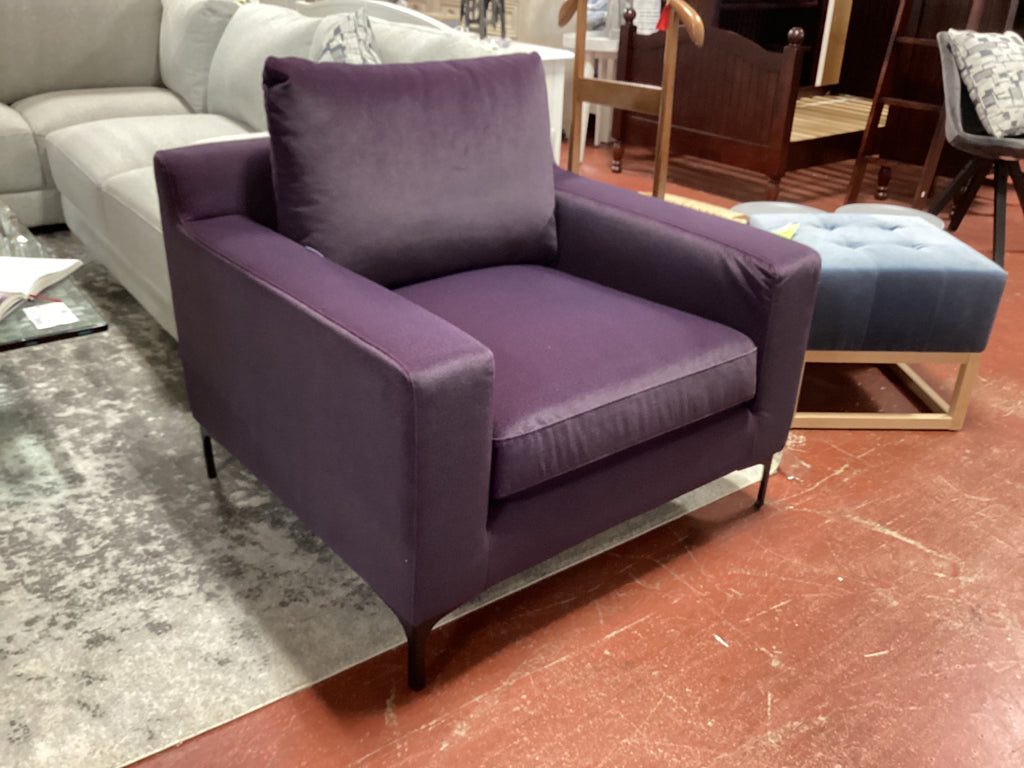 Havenly Sloan Chair Purple  43x40x25   79R3SFNP