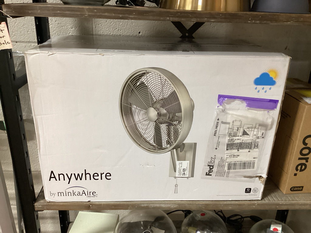 Anywhere Outdoor Wall Mounted Fan 27"Wx14"Dx18"H 2337LPJ9