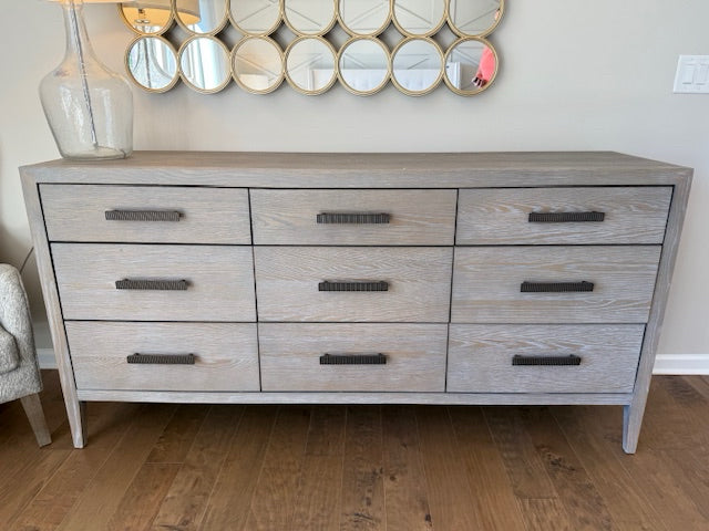 Universal Modern Kennedy 9 Drawer Dresser 72x19x36