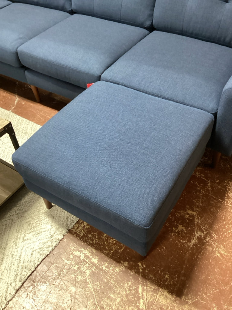 Burrow Nomad Ottoman  26" W x 26" D x 17" H      9E7A9224