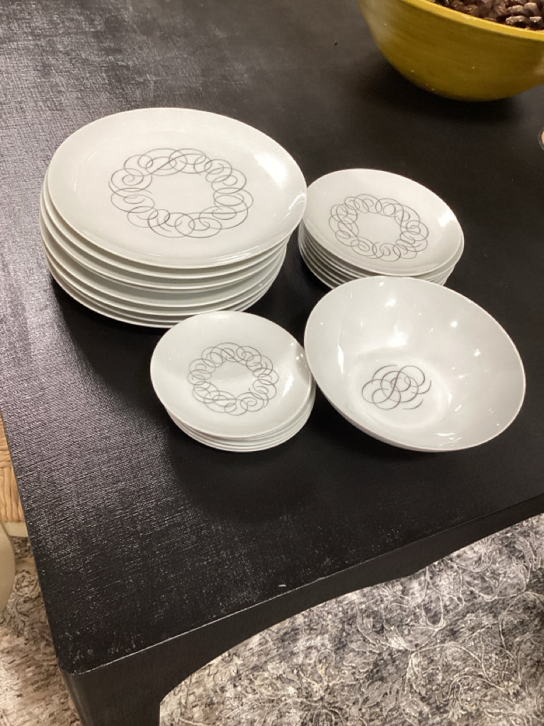 22 Pieces of Raymond Loewy China by Rosenthal