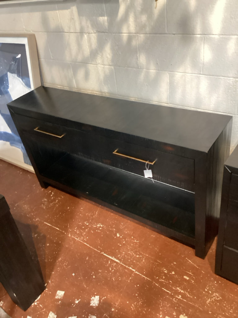 4 Hands Suki Console Black 60x14x32 1/2 "As Found"