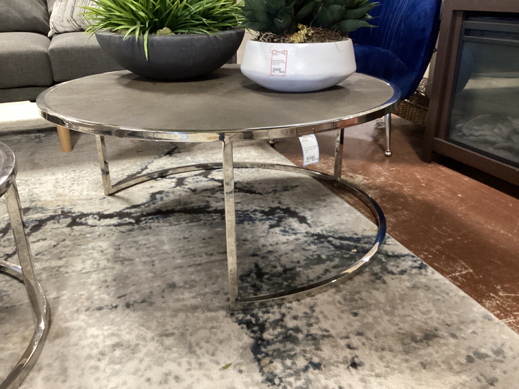 Four Hands Shagreen Coffee Table  38" x 16.5