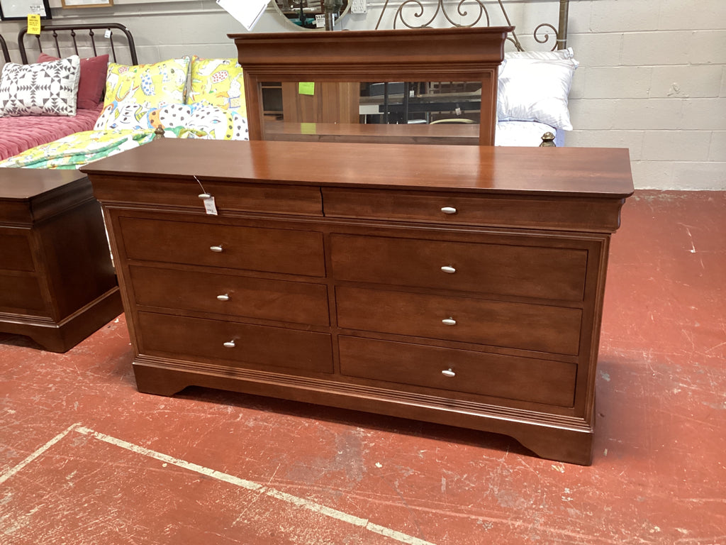 HPL Dresser 19" x 65" 8 Drawers