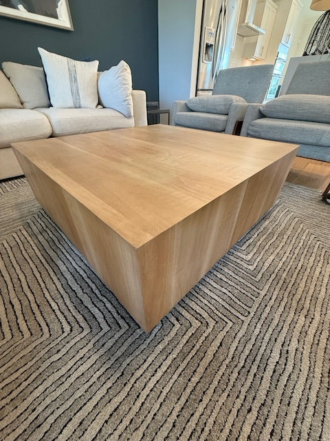 Four Hands Hudson Square Coffee Table-Ashen 40x15