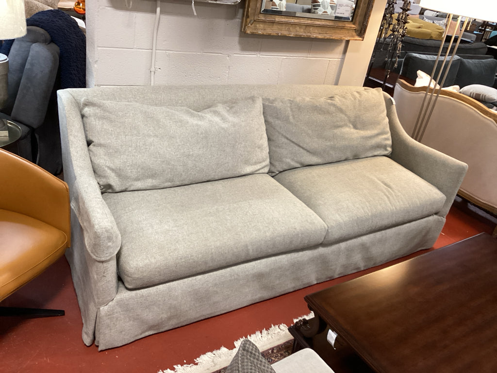 Lee Industries Sofa /Loveseat with Down Back Cushions 90x38x33
