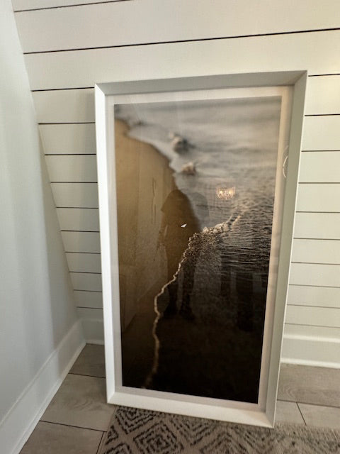 Shoreline photograph print; 57x30