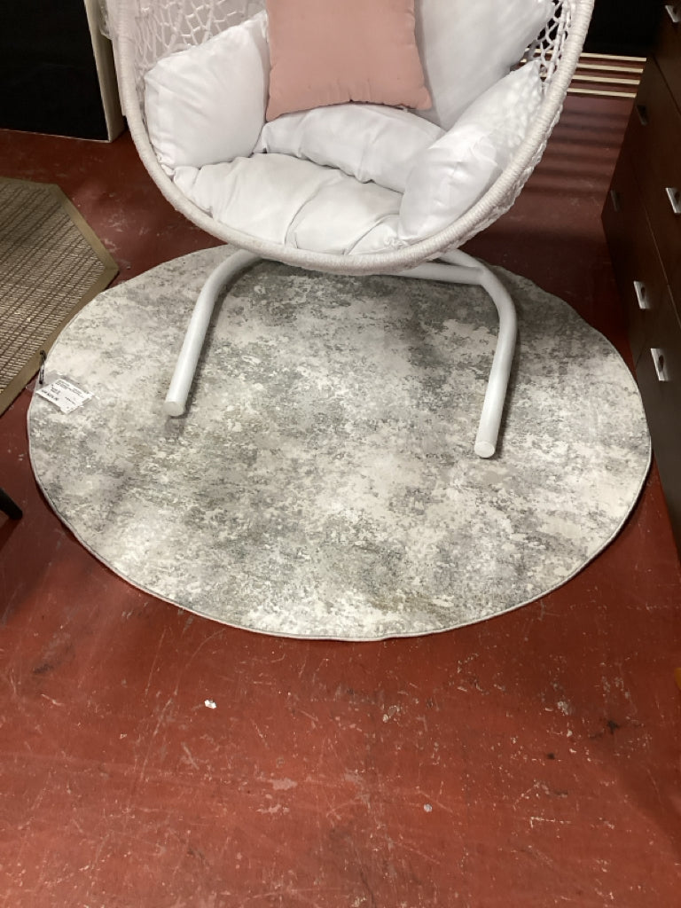 Surya Brunswick Rug Grey/Silver 5'3 Round