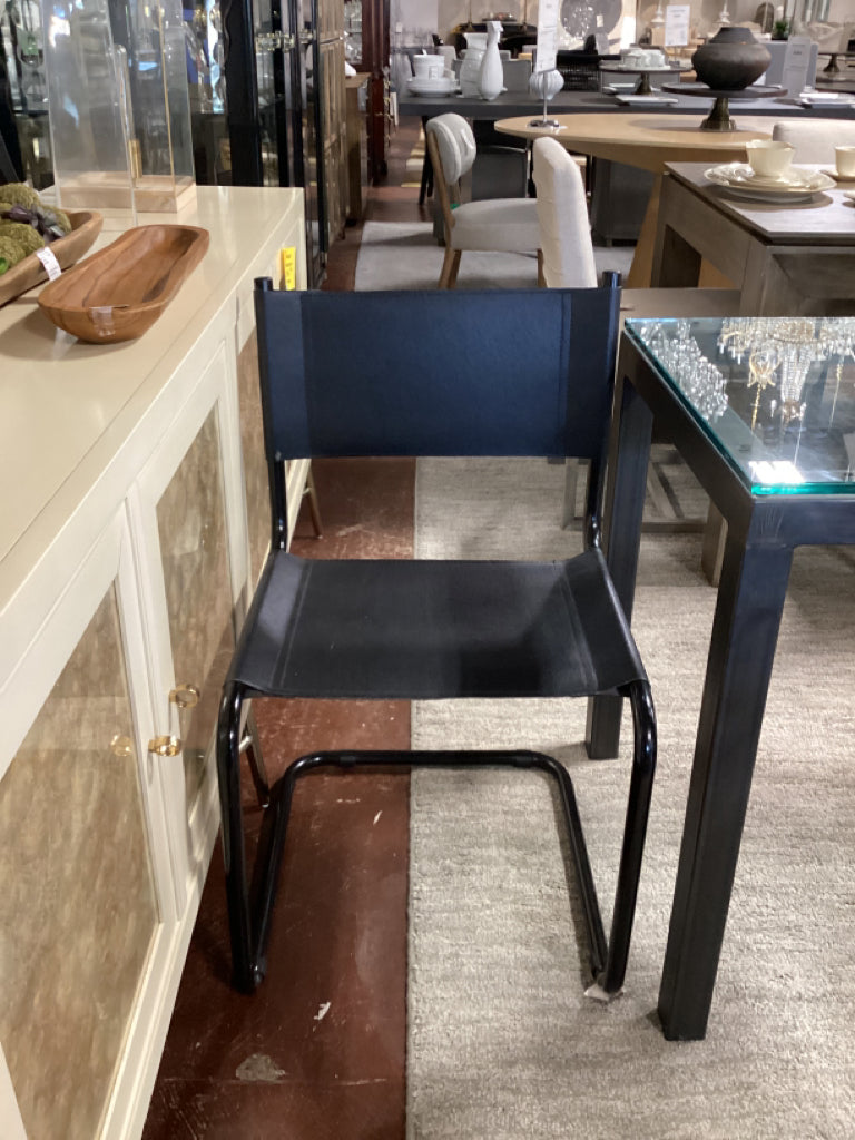 Pair of Marcel Breuer Italian  Arm Dining Chairs