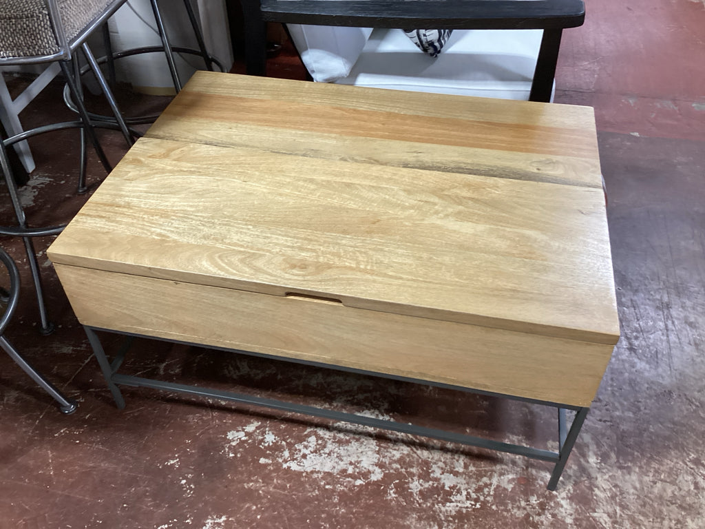 West Elm Industrial Coffee Table  36x26