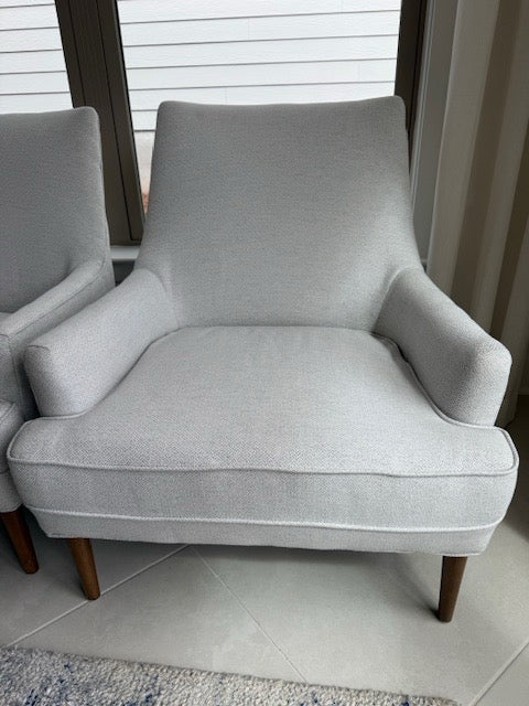 4 Hands Danya Chair Cream Fabric 30.25x34.75x33.5