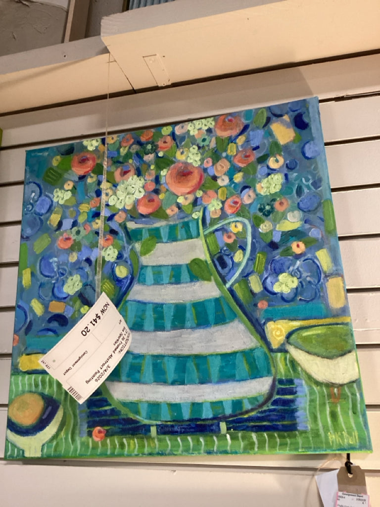 Original Artwork "A Seat At The Table" by Phyllis Kirsch Dell