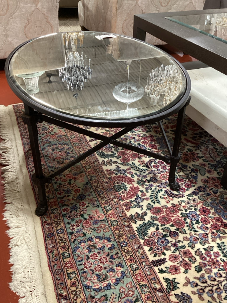Ballard Olivia Coffee Table w/ Mirrored Top 35x23x17