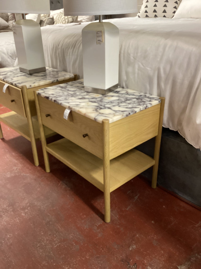 LuLu and Georgia Philana Nightstand 1drawer/1shelf CZ9USJVF
