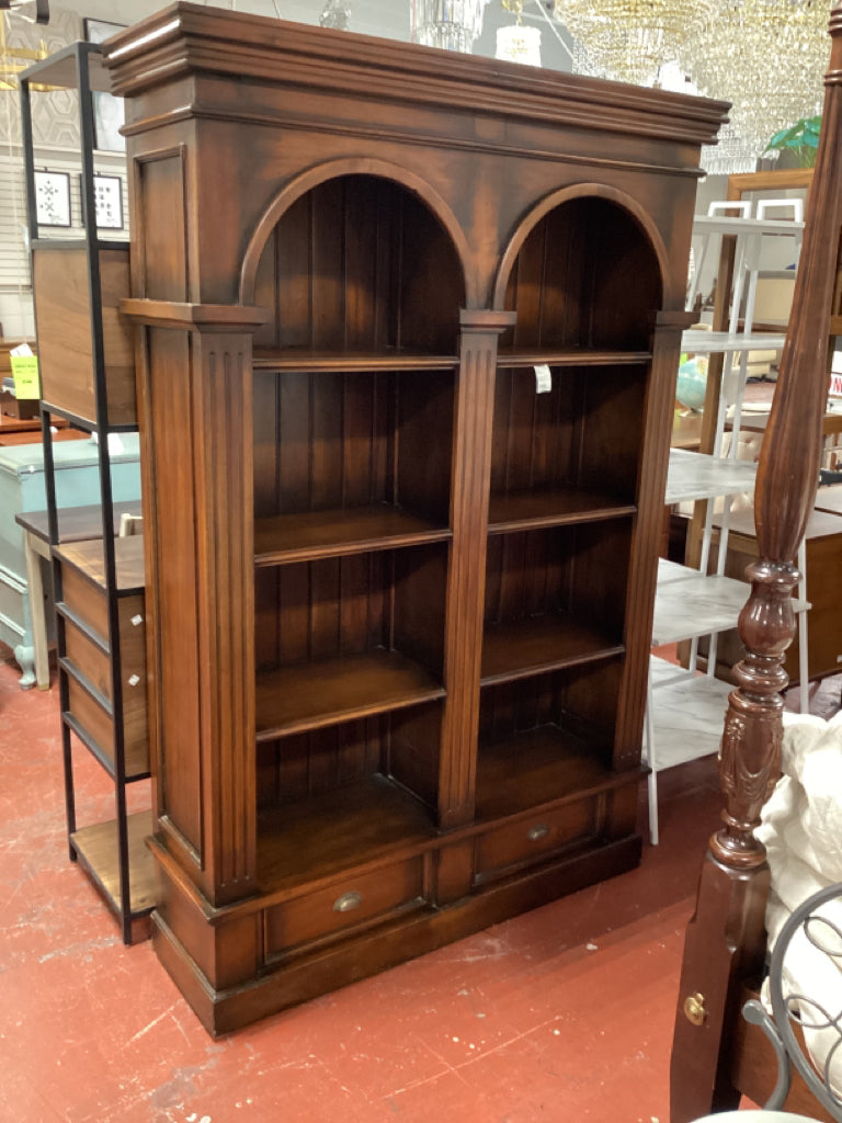 Bramble Co Rooster Mahogany Esta  Bookcase 52 x15 x79