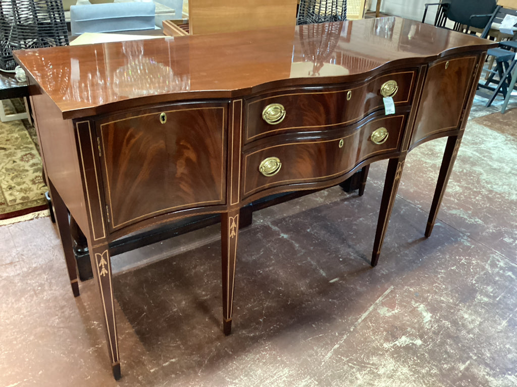 Hickory  Federal Mahogany Sideboard 66 x 24 x 38.5