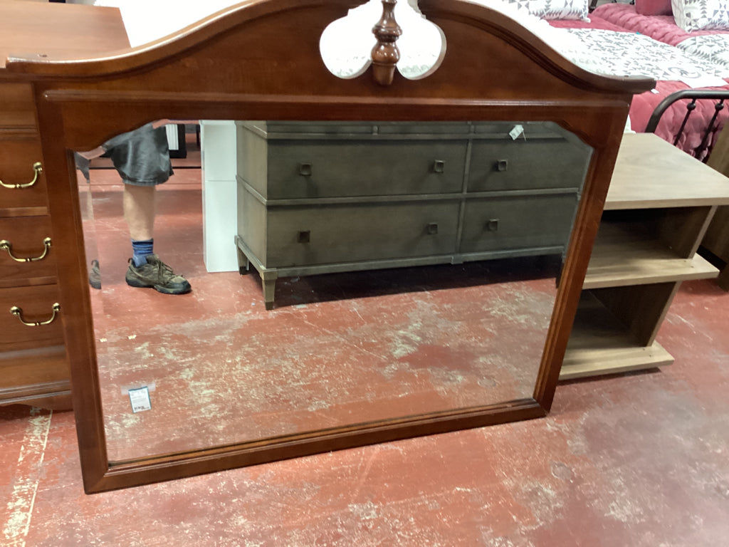 Traditional 8 Drawer Dresser with Mirror