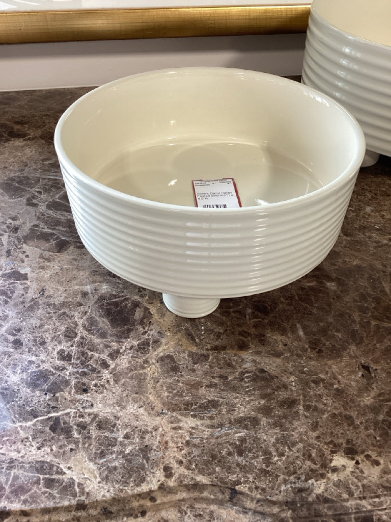 Accent Decor Hailey Footed Bowl 9.5"D x 4.5"H