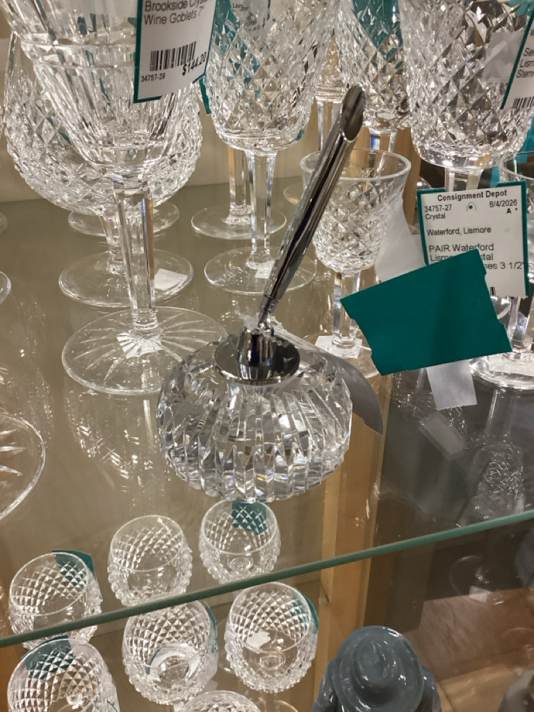 Waterford Crystal Pen Holder 3"D x 5"H