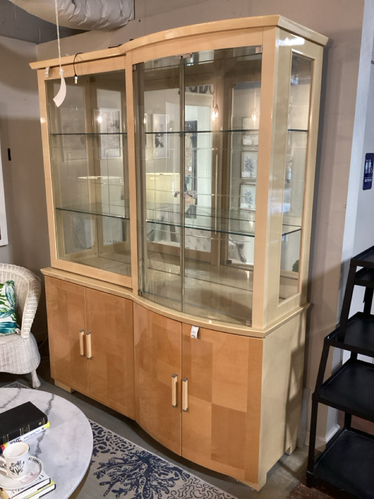 MAPLE Display Cabinet (2 Pieces) 21.5x64.5x84