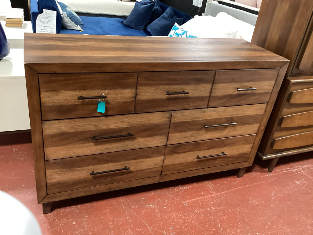 Dresser / Trinidad mahogany 7 drawer  59 x 19 x 37  high