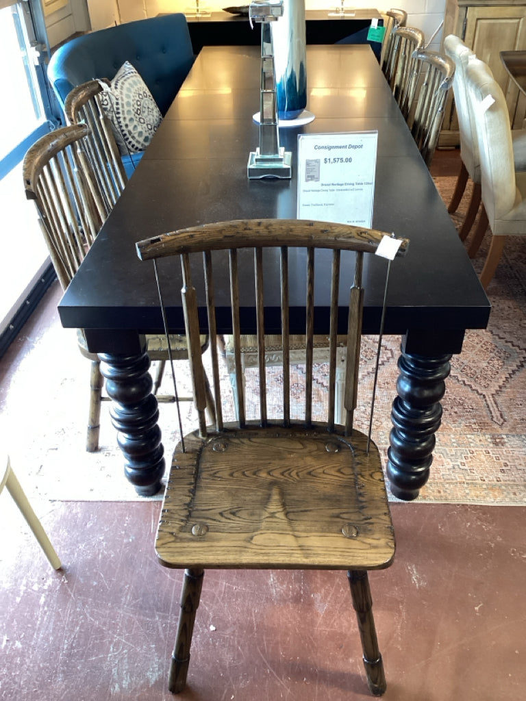 Set of 6 Cambridge Collection Windsor Style Dining Chairs 20.5x18x40